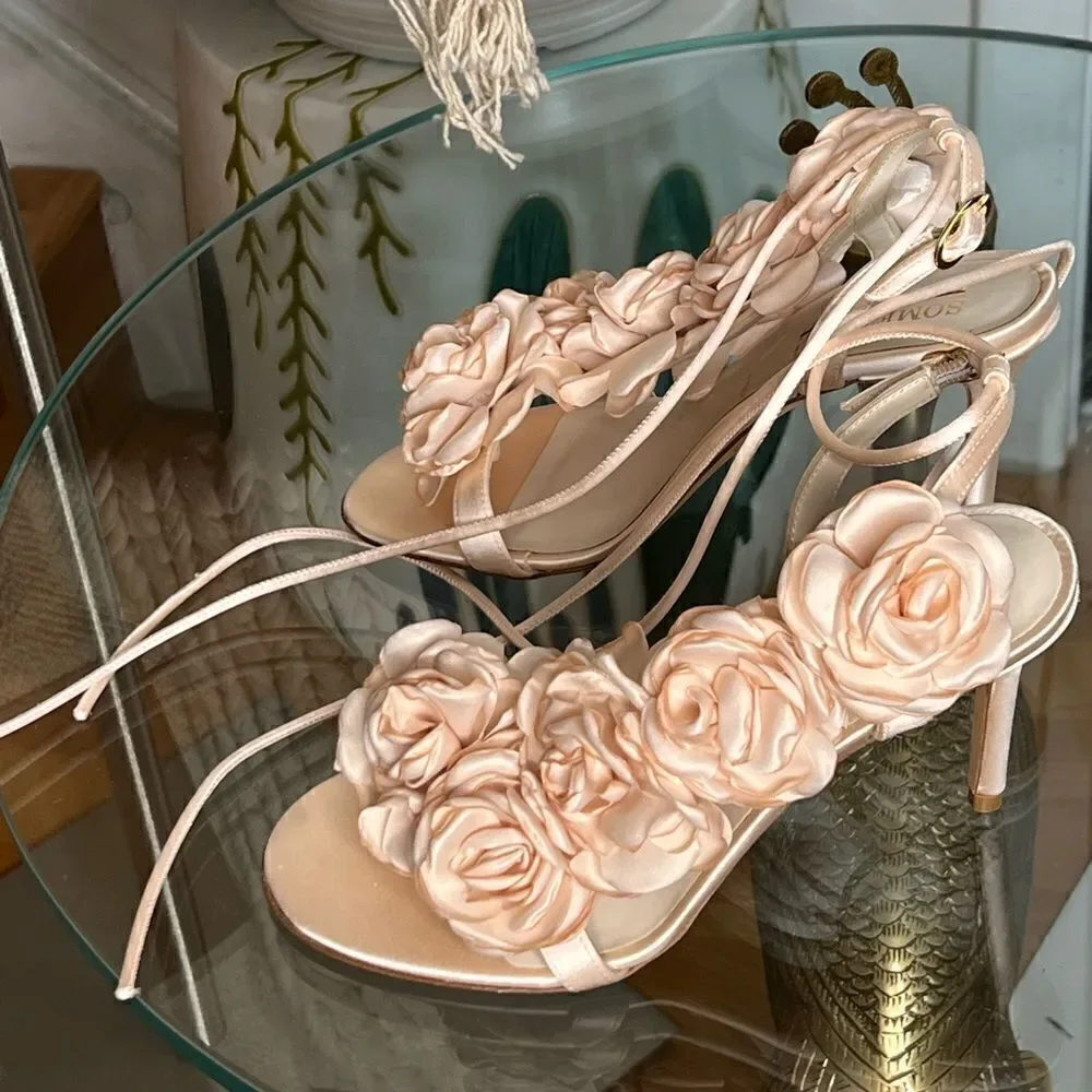 New Something Bleu Hensley Sandal in Pink $425.00